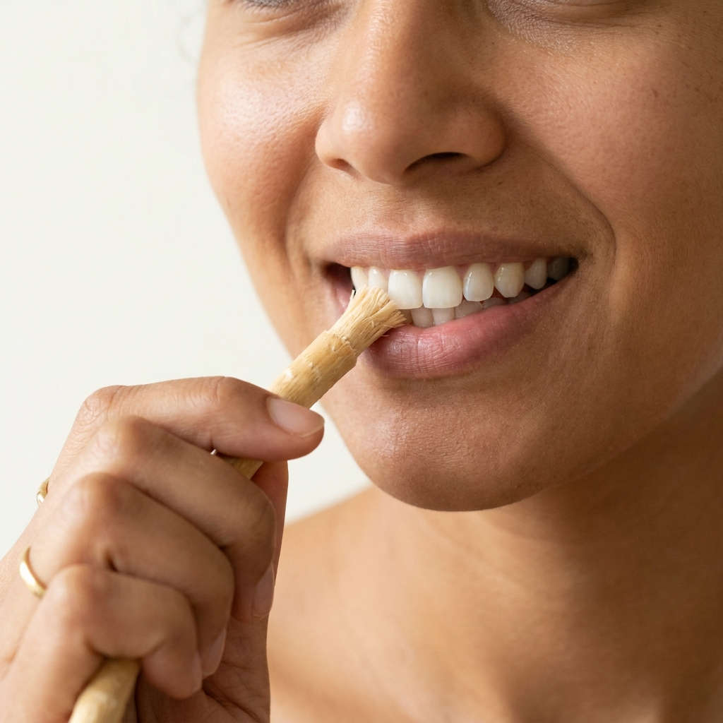 Siwak naturel -bâton brosse à dent sans eau