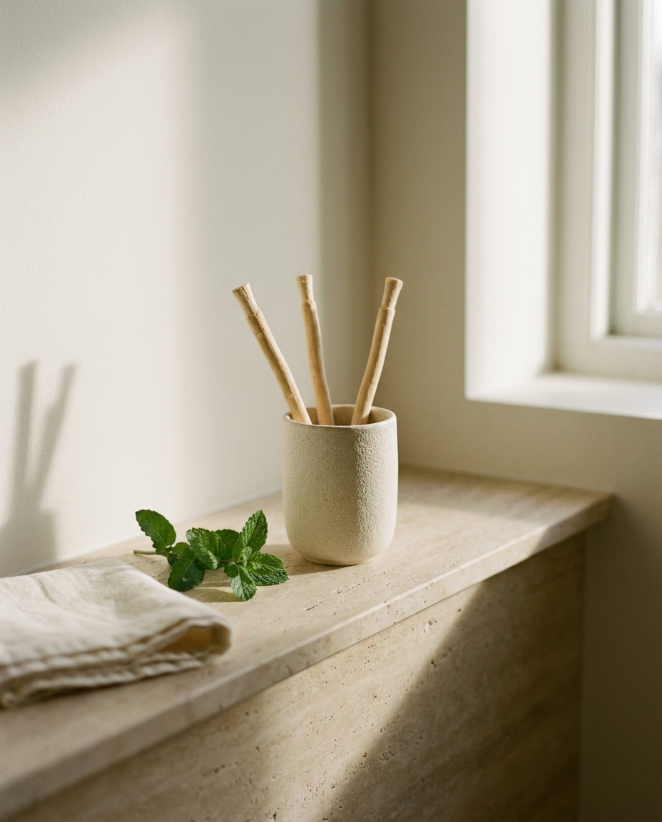 Siwak naturel -bâton brosse à dent sans eau